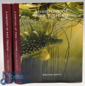 A History of Pike Fishing Volume I & II 2014 Graham Booth signed both books Hardback (VG)