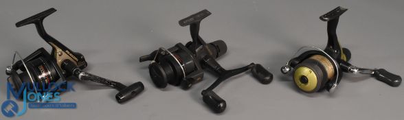 Shimano R2000 AX2000 Quick Fire II fixed spool, good bail, twin handles, rear tensioner, light