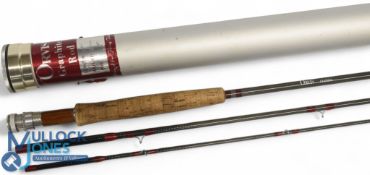 Orvis USA Hampshire Graphite carbon trout fly rod, 3 1/2oz, 10ft 3pc line 7#, alloy uplocking reel