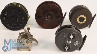 Mitchell 710 Automatic fly reel - good mechanism, runs very well. Intrepid Super Fly reel - 3