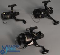 Shimano 6010 Aero Bait Runner fixed spool reel, good bail, rear tensioner, runs well, light use.