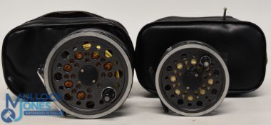 J W Young & Son Redditch 1535 Fifteen Hundred Series salmon fly reel 4 1/4