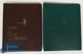 Index of Orvis Fly Patterns Volume 1 & 2 - Good condition
