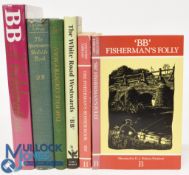 Six Fishing Books by 'BB' - Fisherman's Folly 1987, The Fisherman's Bedside Book 1985, The White