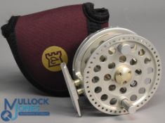 Hardy Angel 4/5 alloy trout fly reel rear drag adjuster cap missing, stamped A34906, quick release