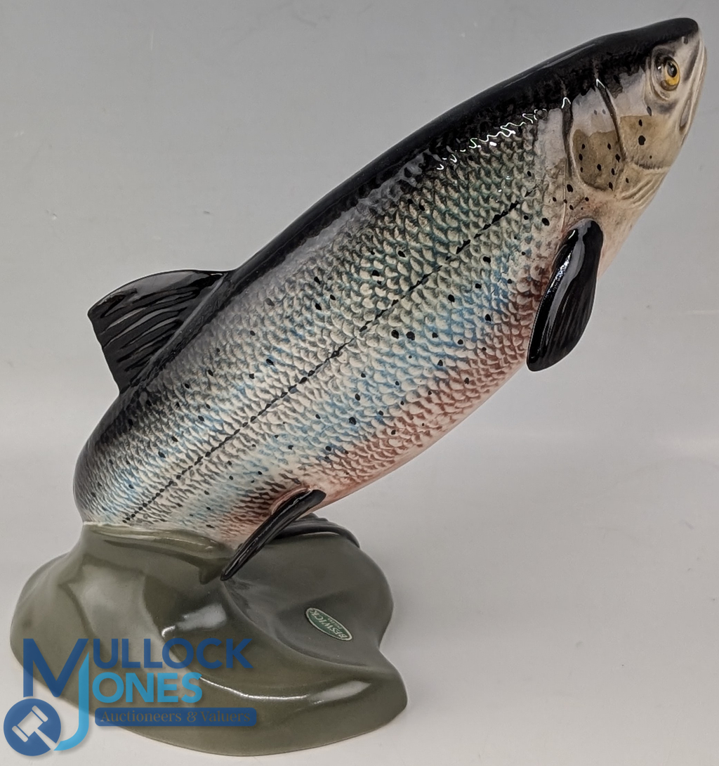 Beswick Salmon, Number No.2066, complete with original label, height 20cm, good condition - Image 3 of 3