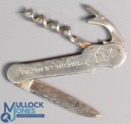 Rare Pezon Et Michel angler's knife 3 ½