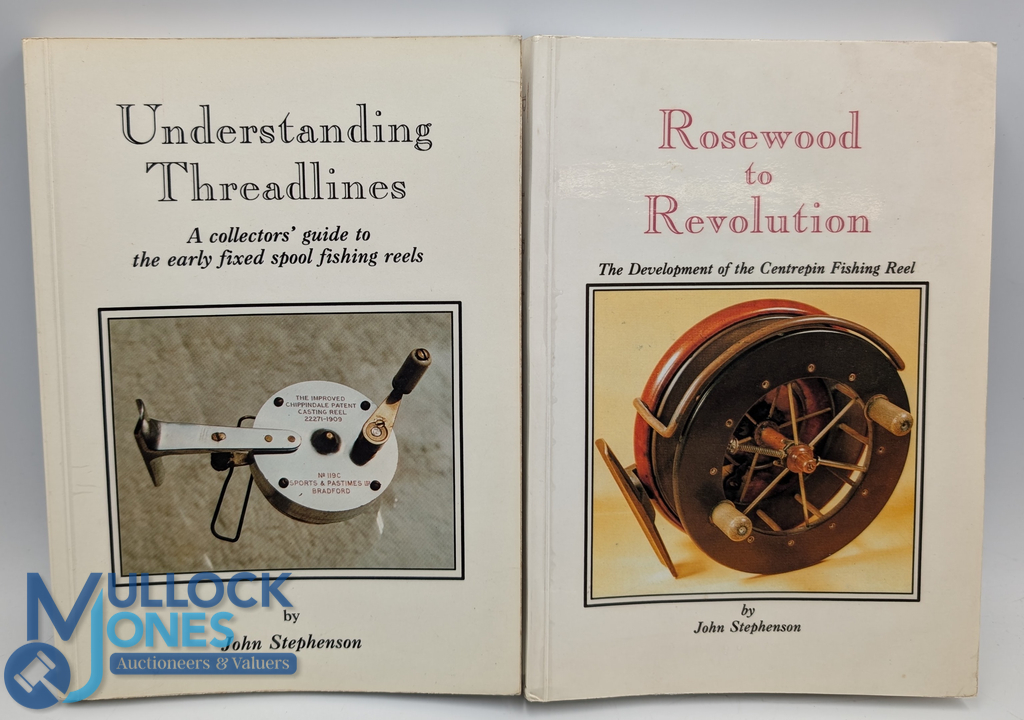 Stephenson, John (2) - signed copy "Understanding Threadlines" 1992 1st ed signed copy, and "