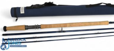 Partridge Redditch Ian Gordon Medium Spey carbon salmon fly rod, Model 1650 420, 14ft 4pc line 9/