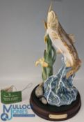 Royal Doulton China Study 'The Trout' DA172, modelled by J G Tongue, printed marks to base, 29cm