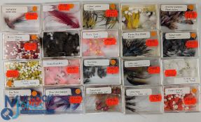 20x boxes of Assorted Fishing Tubes and Cone Heads retail old shop stock of booby orange, cone