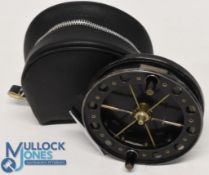 Allcocks Redditch Match Aerial alloy centrepin/trotting reel 4 1/2