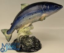 Beswick model of an Atlantic Salmon No. 1233, in good clean condition - #19cm x 23cm