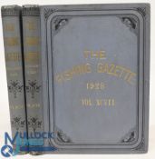 1928 The Fishing Gazette, a full year January to December bound volume of magazines, full of