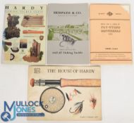 Four Fishing Catalogues - Hardy Fishing Tackle Guide 1983, Redpath & Co For Salmon and Trout Flies