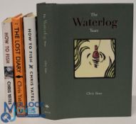Four Fishing Books by Chris Yates - The Waterlog Years 2006, How To Fish 2006 Hardback, The Lost