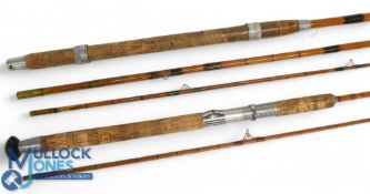Light Salmon RCK Hampton Court 7ft 6in 2pc impregnated spinning rod with cork handle and screw