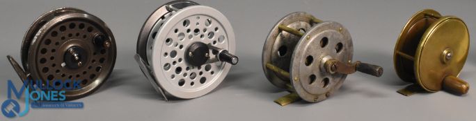 4x Various reels to incl' Unusual Alloy and brass 3