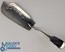 1811 William Weston Georgian Hallmarked Silver London Fish Server, #130g