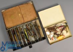 Army & Navy Ltd Black Japanned lure box 8x5