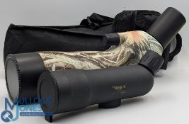 BSA 20x50 Spotting Handheld Scope, plus an unbranded 20x 60 camouflage scope (2)