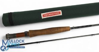 Redington USA FSF 7032 carbon trout fly rod 7ft 2pc line 3# alloy uplocking reel seat with wood
