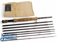 Hardy Alnwick Graphite Smuggler Deluxe carbon trout fly rod, 9ft 5