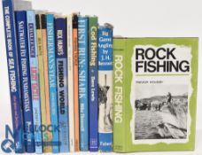 Thirteen Sea Fishing Publications - The Complete Book of Sea Fishing Tackle and Techniques 1992 Alan