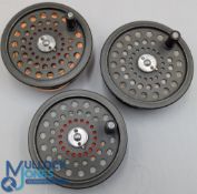 3x Hardy JLH Spare Spools, in used condition