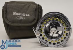 Snowbee Geo 9/10 large arbor fly reel, 4 1/8