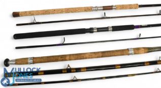 Masterline Shadow 9ft 2pc carbon composite spinning rod casting wt 10-40g, Shakespeare purist Spin