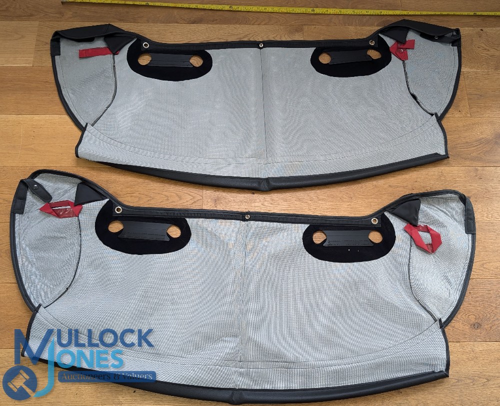 Automobile - Car Parts - MG Rover Open Flap Tonneau Cover x2 - faux leather, laid flat approx. - Image 2 of 2