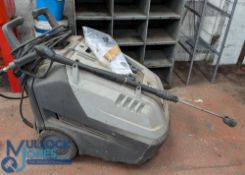 SIP Tempest PH600/140 Hot Water Pressure Washer on wheels - diesel boiler, from automotive workshop,