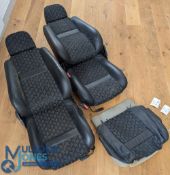 Automotive - Car Parts - MG Trophy 160 Car Seats in half leather, both reclining, no apparent