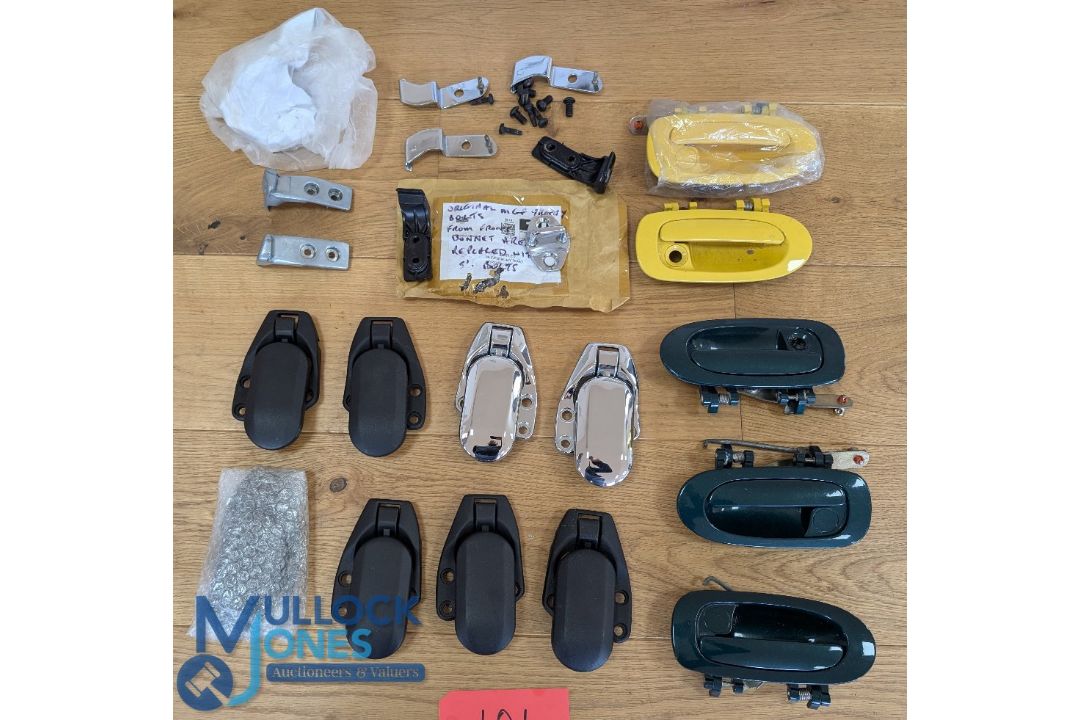 Automobile - Car Parts - Various Handles and clips, door and roof examples as in images - 1x box