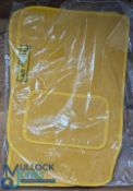 Automobile - Car Parts - MG Trophy 160 Yellow carpet floor mats (x2)