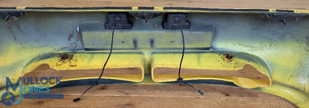 Automobile - Car Parts - MG Trophy front bumper in yellow, a white front spoiler and black rear - Image 2 of 3