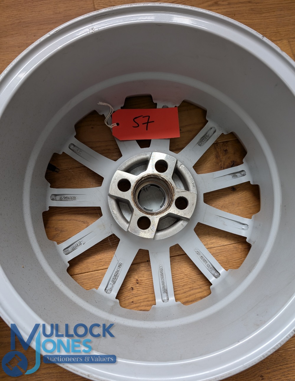 Automobilia - MG Rover 11 spoke 16" alloy wheels (x2) RRCOO2630XXX, made in England, slight use, but - Image 5 of 6