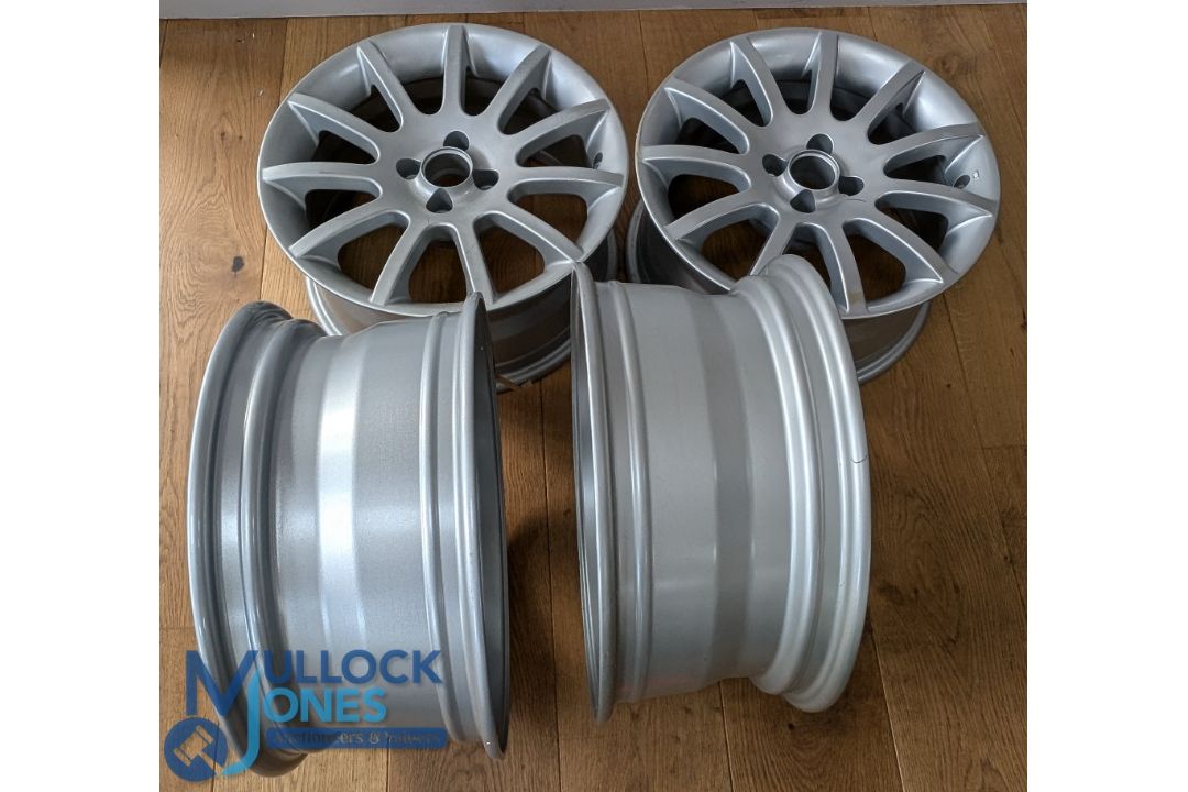 Automobilia - MG Rover 11 spoke 16" alloy wheels (x4) RRCOO1630XXX, 7j x16, made in Italy - see - Image 2 of 3