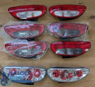 Automotive - Car Parts - 8x MG Styled Rear Lights - 1x set of Sports design taillights XPT000152ACA,
