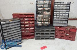 Automotive - Car Parts - mixed parts and components such as fuses, resistors, brake pad pins,