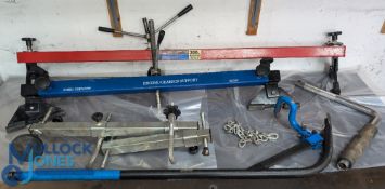 Automotive Tools - 300kg Engine / Gearbox support beam with fittings, Sealey universal engine