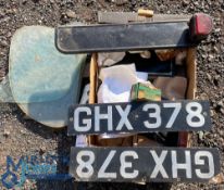 Vintage Jowell Classic Car Parts, various makers and models included Jowell Javelin parts, with