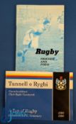 Welsh Rugby Literature, One Signed (2): Emlyn Richards, M Ash & Hull R League, 'Rugby' Friends &