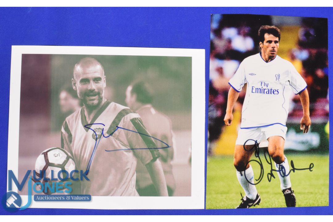 Selection of Signed football photographs (14) features Paul Ince, Ray Parlour, M Carrick, M - Image 4 of 8