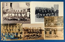 1940-45 Welsh etc Rugby Wartime Rugby Photographs (6): Lovely rare set: Wales v England, both the
