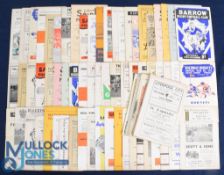 1960-64 Wigan Away Rugby Programmes (Qty): All or nearly all the away issues for those four seasons.