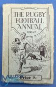 1926-7 Rugby Football Annual: Desirable issue in s/back from what was the increasingly indispensable