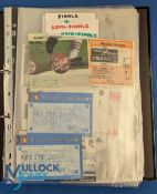 Football Tickets: Collection of Bolton Wanderers tickets 1986/87 - 2015/16 homes (35) and aways (64)