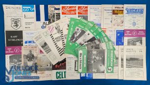 Selection of Scottish programmes to include Hibernian 1959/60 Arbroath, Partick Thistle v 1961/62